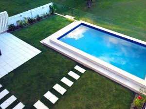 Sod Landscaping - Pool